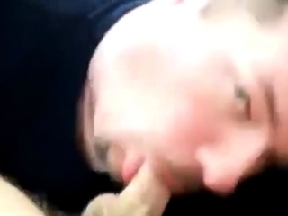 He loves to suck and swallow