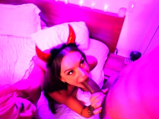 Homemade amateur blonde blowjob