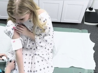 Nurse and doctor sharing sexy patient