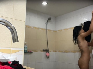 Petite gogo dancer comes back to get creampied again