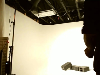 Teen brunette from play with dildo on webcam