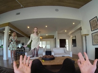 VR Bangers FFM Threesome With Lily Larimar And Katie Morgan