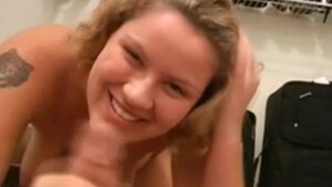 Sweet Honey Babe Sucking My Dick