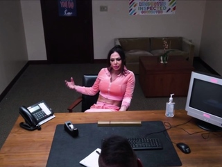 Fit big tit cougar on head teachers fat dick