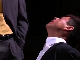 Threesome with Miku Airi giving asian girls blowjob