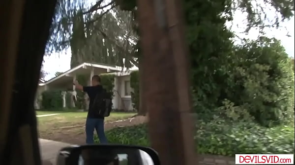 Big tits blonde cougar picking up college bitchboy to fuck