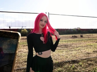 German Scout – First Time Porn Casting for Skinny Redhead