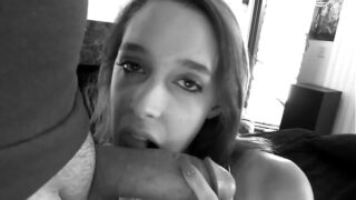 Ice Cocky – Redhead Babe Gives An Ice Cold Deepthroat