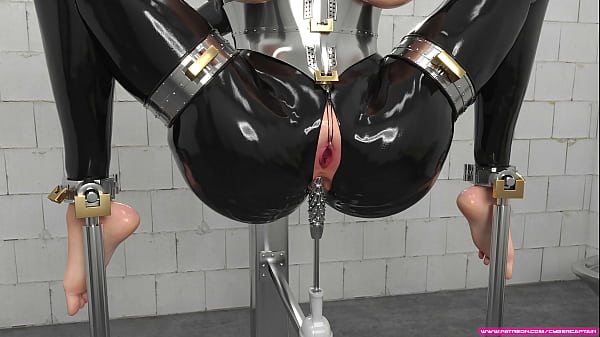 NOT Angela White in Metal Bondage – 3D Fetish Animation