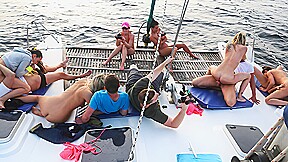 Summer Ride! Friends Fucking on a Yacht Living their Best Life at SummerSinner