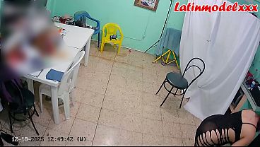 Backstage. Free for fans. Hot model posing while producer takes a shower. Subscribe to watch them fuck. 1/3