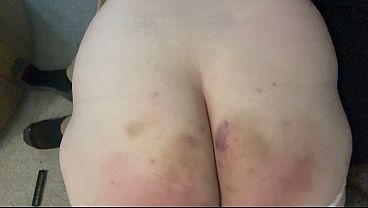 Paddled and Hand Spanked OTK… AGAIN